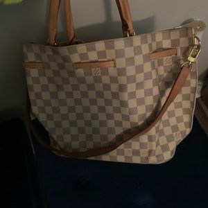 LV Girlota Damier Azur Handbag